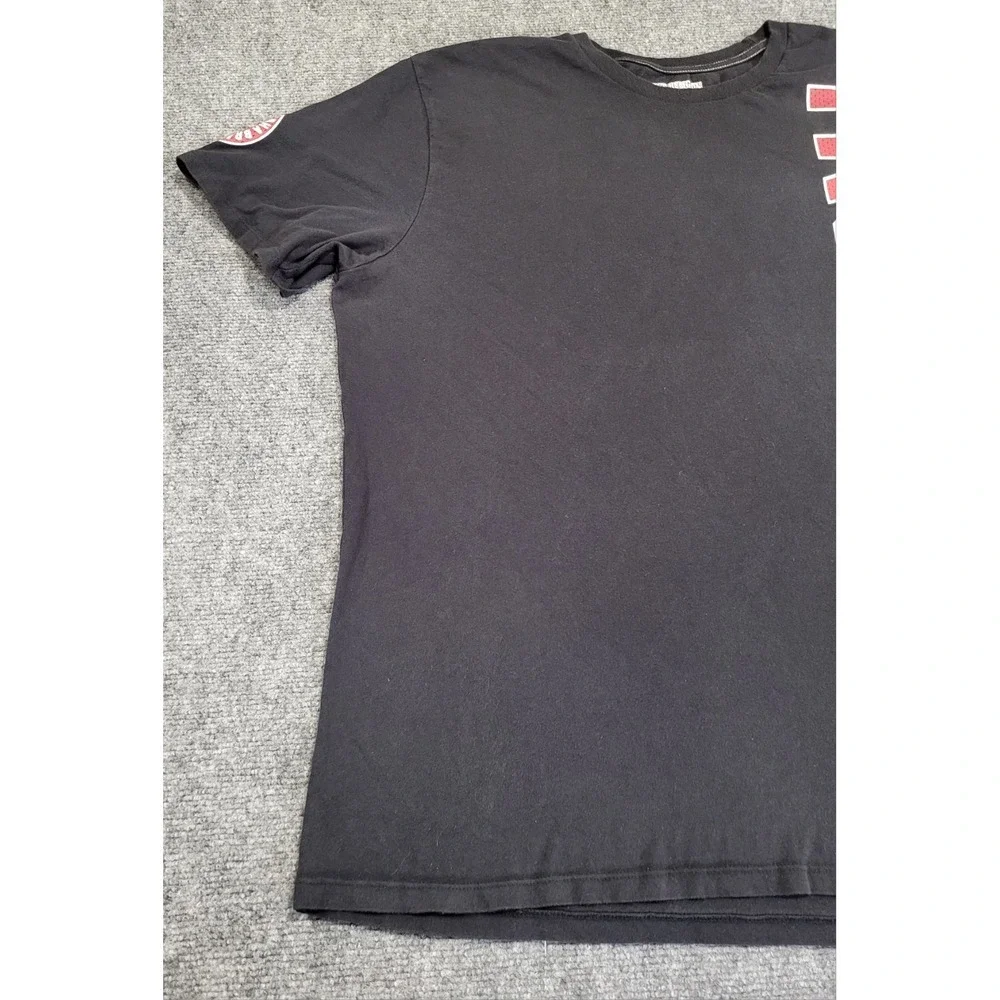 True Religion Men's T-Shirt Original Buddha Brand Size XXX-Large Black (3XL)